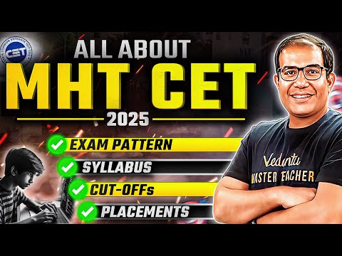 All About MHT CET 2025 | Admission, Eligibility, Exam Pattern, Cut-off | Vinay Shur Sir