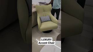 Luxury accent chair for sofa side or Bedroom chair       #luxurychair #loungechair #accentchairs