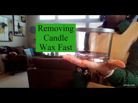 REMOVE CANDLE WAX F R O M   C O N T A I N E R    FAST  |   R E B E C C A   B A R T O N