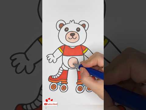 How to Draw a Cute Bear! 🐻🎨🖌️