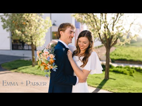 White Barn Wedding Film // Emma + Parker