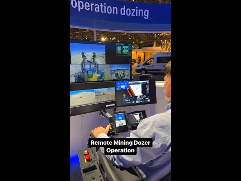 Remote Dozer from Komatsu