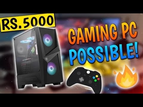 Rs.5000 Gaming Pc Build | Best Gaming pc Build Under 5k🔥in 2023