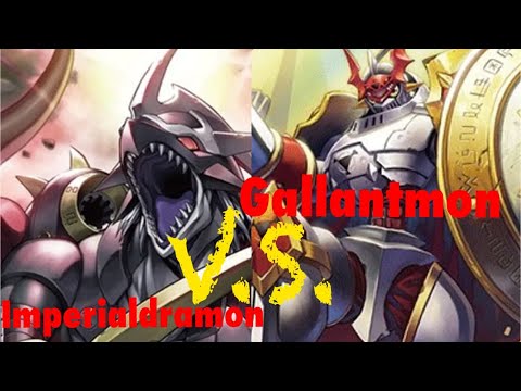 Digimon TCG P/R Imperialdramon VS Gallantmon X