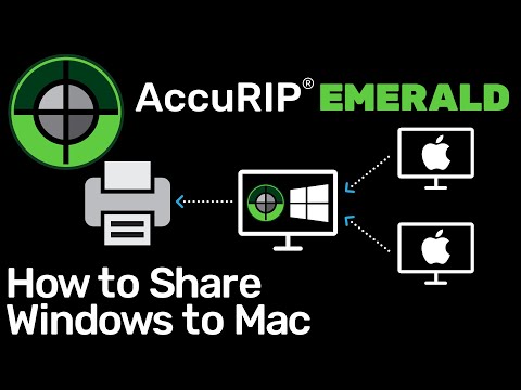 AccuRIP Emerald - How to Share AccuRIP From Windows to Mac