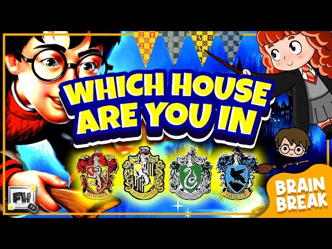 Hogwarts Legacy Houses: Which One Are You In? | Harry Potter Kids Brain Break | GoNoodle Inspired