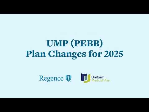 UMP (PEBB) plan changes for 2025