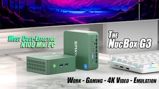 The Cheapest Mini PC You Can Buy! GMKtec NucBox G3 Hands On Review