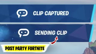 Postparty Fortnite / Post Party Fortnite (PS4, PC, Xbox, Nintendo Switch) | Fortnite Postparty