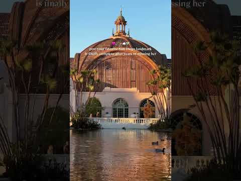 There’s a new pink lady in town #sandiego #balboapark #california #beautifularchitecture