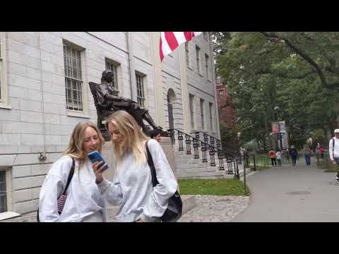 Visit Harvard University Campus/Library/Student Center/Law School访哈佛大学主校园/图书馆/学生中心/法学院 美国历史公园波士顿游-13