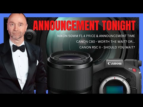 Nikon 50mm f1.4 Announced Tonight We have the PRICE & TIME!