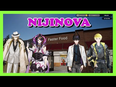 NijiNova: If they owned a Fast Food Chain! [Nijisanji EN]