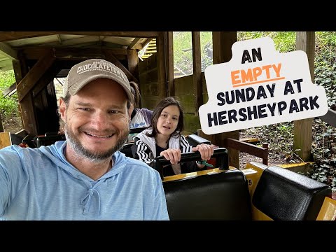 Very light crowds at Hersheypark this weekend!