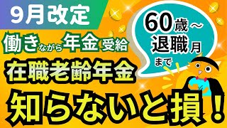 【老齢年金】在職老齢年金とは？制度の概要、働きながら年金をもらう時の注意点、知らないと損する基本的な知識がわかる