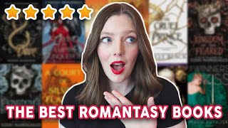 EVERY 5 STAR ROMANTASY BOOK I'VE EVER READ ⭐ | Must Read Fantasy Romance Book Recommendations!