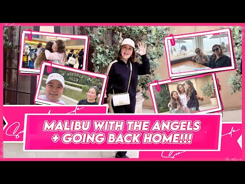 DROVE TO MALIBU TO TOUR THE ANGELS AROUND BEFORE WE GO BACK TO MANILA! | Small Laude