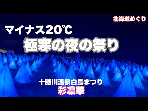 【圧巻】音更町の冬の夜を彩る光と音のショー彩凛華を体験