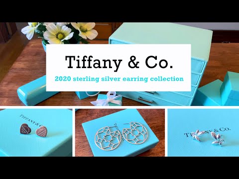 Tiffany & Co. Sterling Silver Earrings- 2020 Collection - part 5 ❤️❤️