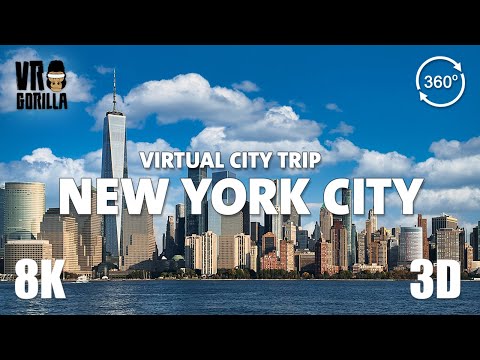 New York City VR Tour (short) - Virtual City Trip - 8K 360 3D Video