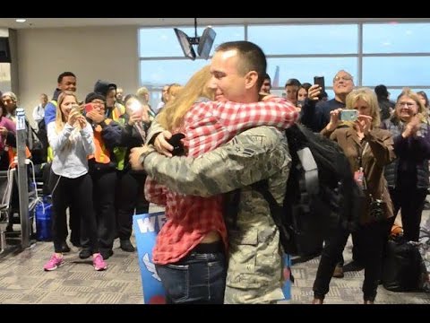 Soldiers Coming Home Surprise Compilation 4