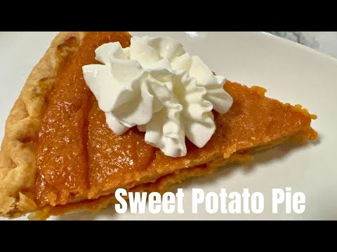 How to Make a Sweet Potato Pie 🥧