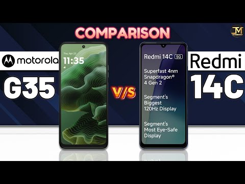 Redmi 14C vs Motorola G35 : Which Phone is Best❓😯