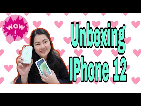 Buhay OFW || Unboxing IPhone 12