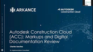 Autodesk Construction Cloud (ACC): Markups and Digital Documentation Review