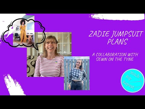 Zadie jumpsuit plans - A collaboration with Sewn on the Tyne