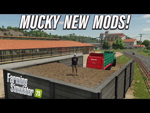 MUCKY NEW MODS! ON FARMING SIMULATOR 25 | CONSOLE/CROSSPLAY (Review) 22nd Nov 24.