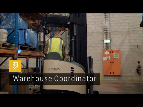 Army Warehouse Coordinator: Alex