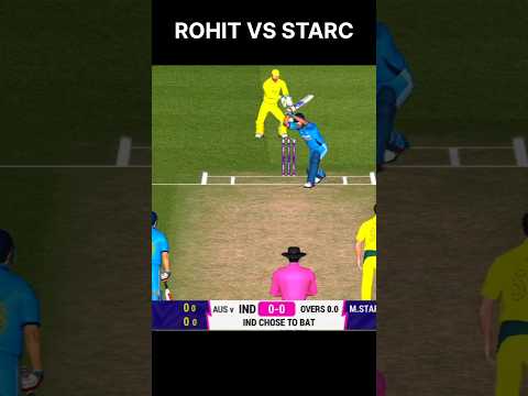 ROHIT VS STARC 🥵🤯🔥 #shorts #viralvideo #cricket #short #trending