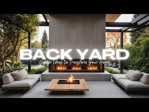 Home Decor for the Perfect Outdoor Oasis with Fire Pit Inspiration. 4k