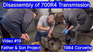 (Video #19) C4 1984 Corvette Transmission Teardown: Father-Son Rebuild Adventure!