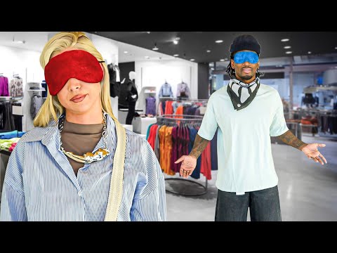 WE BOUGHT ENTIRE OUTFITS FOR EACH OTHER BLINDFOLDED!