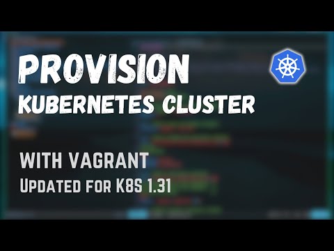 Provision Kubernetes cluster with vagrant | K8S 1.31 (jmos/kube/125)