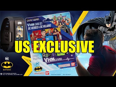 Vital Hero DC Heroes and Villains Memory Card Pack Unboxing