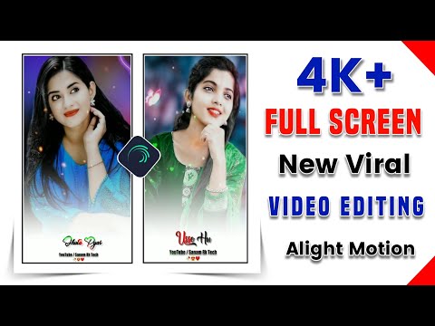 Trending 4K+ Full Screen Swing Effect Alight Motion Hindi  | Photo Smooth Swin | Status Kaise banaen