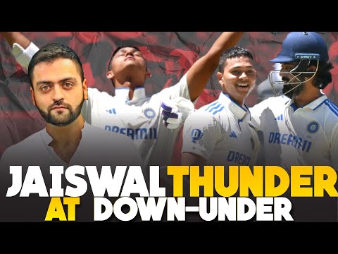 Yashasvi Jaiswal 141* Thunder at DownUnder | India leads by 321 | India vs Ausrtalia