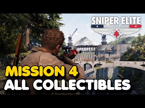 Sniper Elite: Resistance - Mission 4 All Collectibles & Alternate Starting Locations