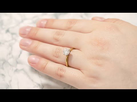 Brilliant Cut Diamond Solitaire Engagement Ring | The Village Goldsmith