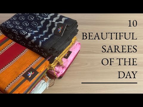 10 Beautiful Sarees of the Day | Shop on www.fabk.in | Whatsapp : 7338872202 #fabksarees #sareelove