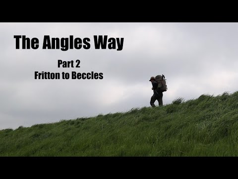 Angles Way Long Distance Trail. Part 2 - Fritton to Beccles. Solo Wild Camp. Tarp and Hooped Bivvy.