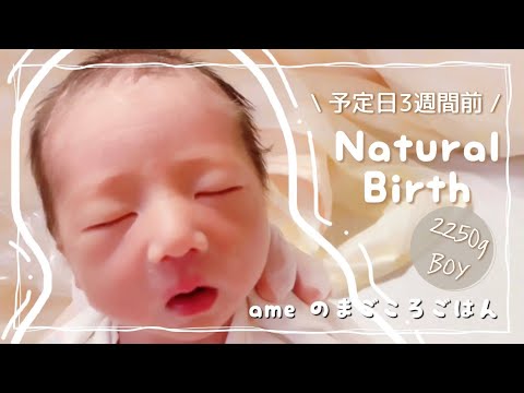 【vlog】予定日3週間前出産🕊〜産後6日間の記録/低出生体重児/黄疸治療/退院後のおうちごはん🍽【日常vlog/cooking/料理vlog/出産レポ】