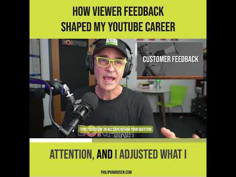 How Viewer Feedback Grew My YouTube Channel