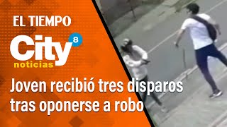 Citynoticias de las 8 p.m, 16 de enero: Joven recibió tres disparos tras oponerse a robo | El Tiempo