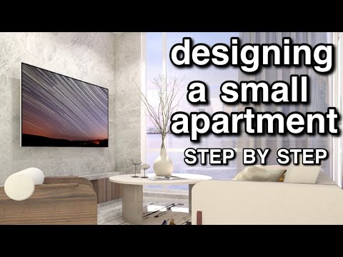 HOW TO DESIGN A SMALL APARTMENT | INTERIOR DESIGN