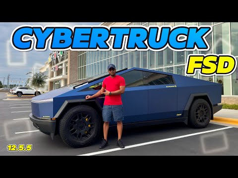 Cybertruck Full Self-Driving Challenge: Can It Drive Us to AutoZone? 🤔