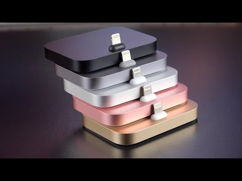 Black iPhone 7 Lightning Dock: (All Colors Compared)